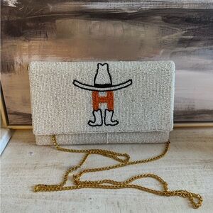 Rodeo Houston Beaded Clutch